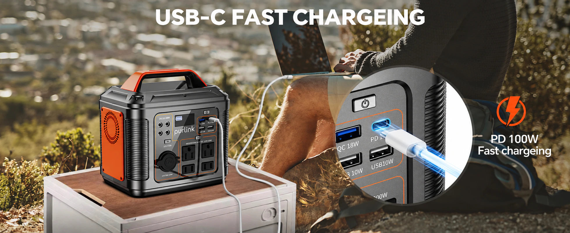 USB-C PD charging